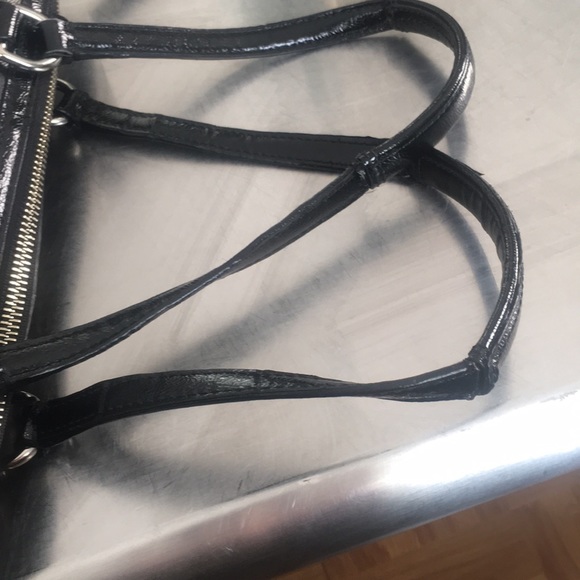 Coach / Signature/ Stripe/ Satchel/ - Picture 5 of 7